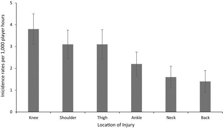 Rugby injury stats