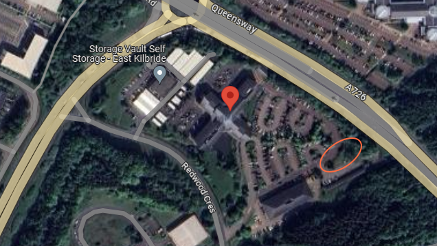 Regus car parking spaces within the Orbital House car park