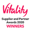 Vitality New Supplier of the Year Award winner 2020